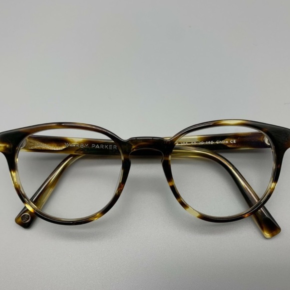 Warby Parker percey tortoise frames eyeglasses - Picture 1 of 5